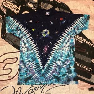 Vintage tie dye space tee